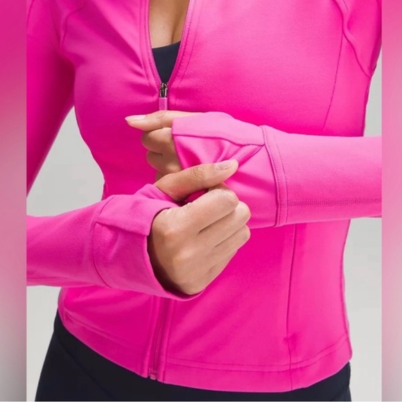 lululemon athletica Jackets & Blazers - NWT Sold Out Lululemon Sonic Pink Cropped Define Jacket Size:6